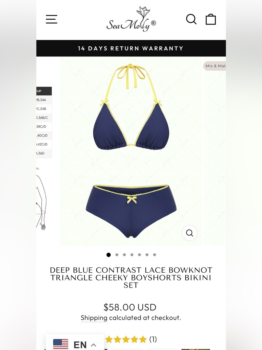 SeaMolly Bikini Set - Picture 2 of 5